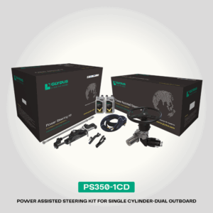 Power-Assisted steering for Dual Outboard up to 450HP | PS35﻿0-1CD | Regular Use