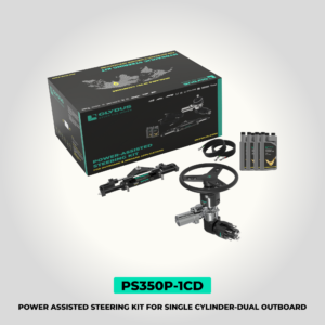 Power-Assisted steering for Dual Outboard up to 500HP | PS35﻿0P-1CD | Aggressive Use