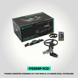Power-Assisted steering for Dual Outboard up to 500HP | PS35﻿0P-1CD | Aggressive Use