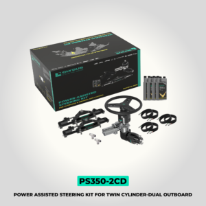 Power-Assisted steering for Twin Outboard up to 700Hp | PS35﻿0-2CD