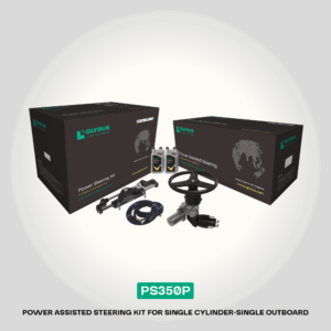 Power-Assisted steering for Single Outboard up to 350Hp | PS350P | Aggressive Use