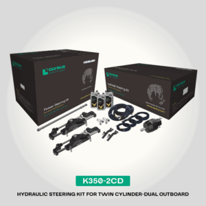 Hydraulic Steering for Dual Outboard upto 600HP | K350-2CD