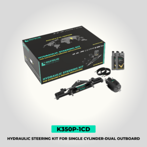 Hydraulic Steering kit for Dual Outboard upto 500HP | K350P-1CD