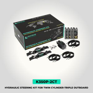 K350P-2CT | Hydraulic Steering kit for Triple Outboard up to 750HP