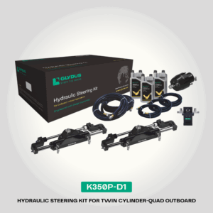 Hydraulic Steering for Dual Outboard-Dual Cylinder above 350HP | K350P-D1