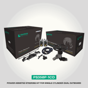 Power-Assisted steering for Dual Outboard up to 500HP | PS35﻿0P-1CD | Aggressive Use