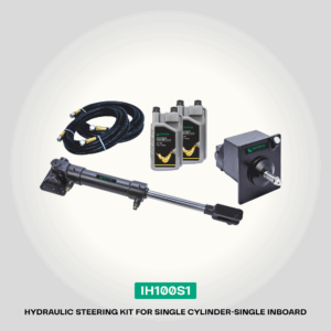 IH100S1 | Hydraulic Steering for Single Cylinder | Inboard | STEEL SERIES