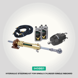 IH50B1 |Hydraulic Steering for Single Cylinder | Inboard | BRASS SERIES