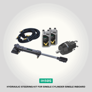 IH50S | Hydraulic Steering for Single Cylinder | Inboard | STEEL SERIES