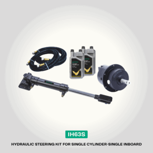 IH63S | Hydraulic Steering for Single Cylinder | Inboard | STEEL SERIES