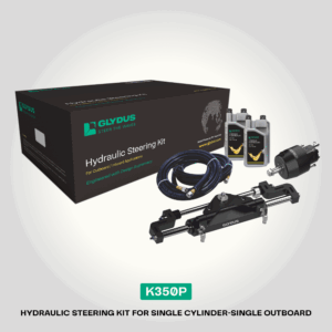 K350P | Hydraulic Steering Kit for Single Outboard upto 350hp (AGGRESSIVE USE)