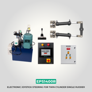 EPS1400R | Electronic Joystick Steering | Twin Cylinder Single Rudder | Glydus