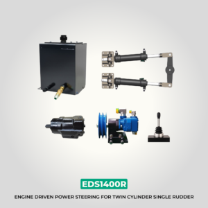 EDS1400R Inboard | Twin Cylinder, Single Rudder | Glydus Marine