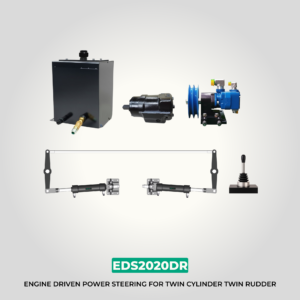 EDS2020DR Inboard | Twin Cylinder, Twin Rudder | Glydus Marine