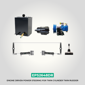 EDS2648DR Inboard | Twin Cylinder, Twin Rudder | Glydus Marine