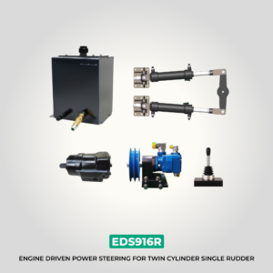 EDS916R Inboard | Twin Cylinder, Single Rudder | Glydus Marine