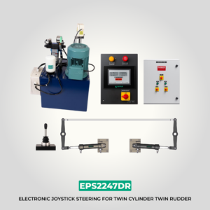 EPS2247DR Inboard | Twin Cylinder, Twin Rudder | Glydus Marine - Copy