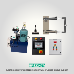EPS2247R Inboard | Twin Cylinder, single Rudder | Glydus Marine