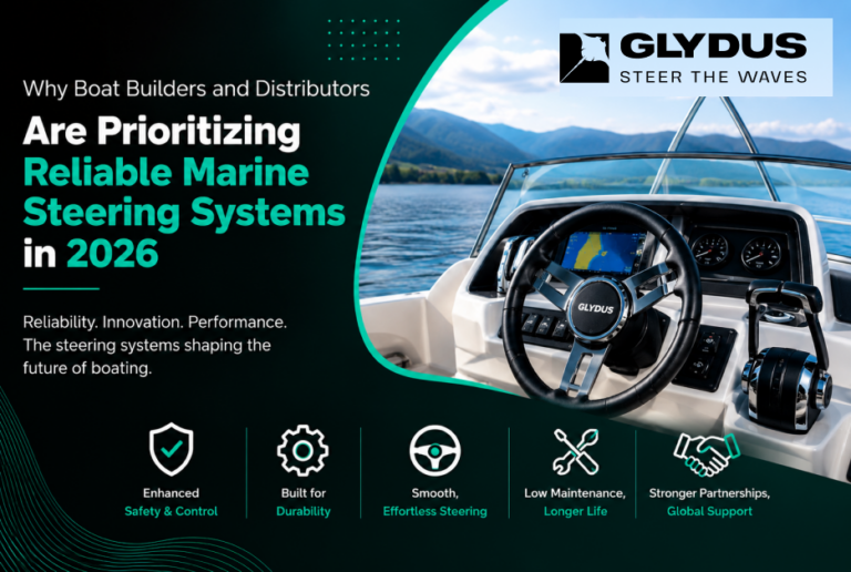 Boat Builders Demand Reliable Marine Steering Systems in 2026 | Glydus
